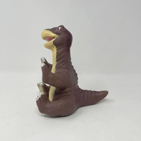 Vintage 1988 The Land Before Time Littlefoot Dinosaur Rubber Hand Puppet - Picture 4 of 7